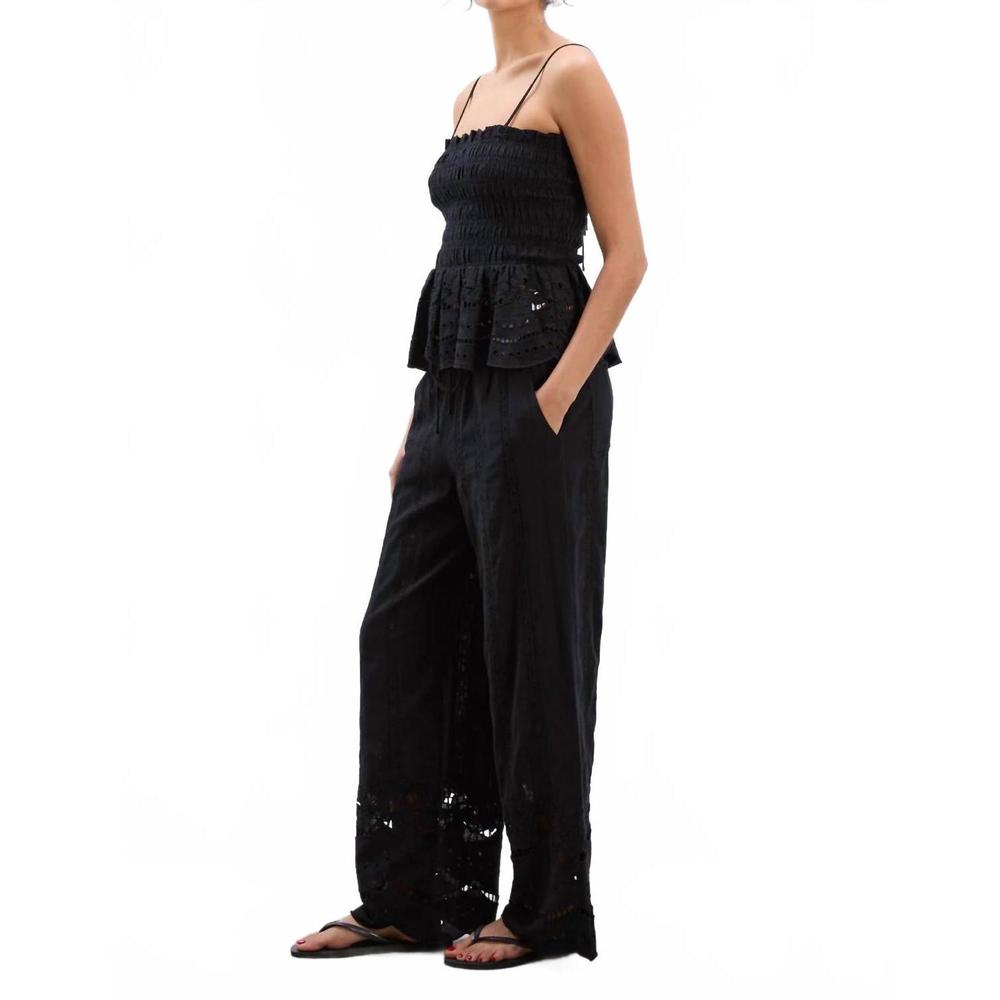 NEW DAMSON MADDER martina camisole in black - Picture 4 of 4